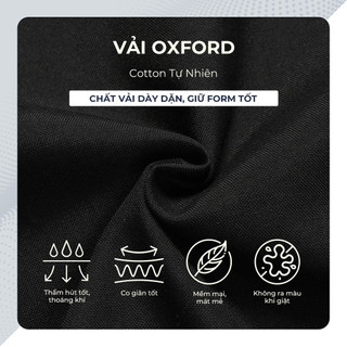 [NEW T6] Áo sơ mi nam Tay Ngắn OXFORD PREMIUM, BST MEN's JOURNEY, Cao Cấp, Thanh Lịch - POLOMANOR