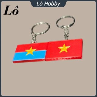 Móc khóa cờ đỏ sao vàng | phụ kiện biểu tượng quốc kỳ Việt Nam – tinh tế, bền đẹp