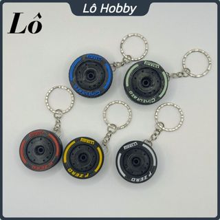 Móc Khóa Lốp Xe F1 Mini – Soft / Medium / Hard / Inter / Wet