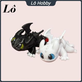 Móc khóa mô hình Rồng Răng Sún Toothless (đọc kĩ mô tả) | phụ kiện từ phim How to Train Your Dragon