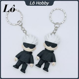Móc Khóa Gojo Satoru Chú Thuật Hồi Chiến Jujutsu Kaisen In 3D Chibi Siêu Cute Phụ Kiện Treo Balo Túi Xách