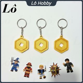 Móc khóa Robux | Mô hình Robux tạo may mắn cho người chơi Roblox