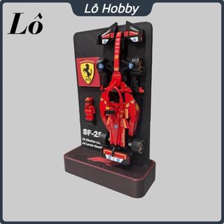 Khung treo trưng bày xe Speed Champion bằng nhựa custom