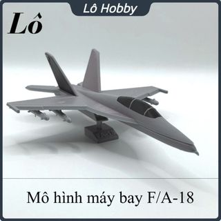 Kit mô hình máy bay F/A-18 Hornet màu xám