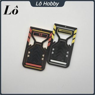 Móc khóa tiện lợi giá đỡ điện thoại mini kèm tên và số điện thoại