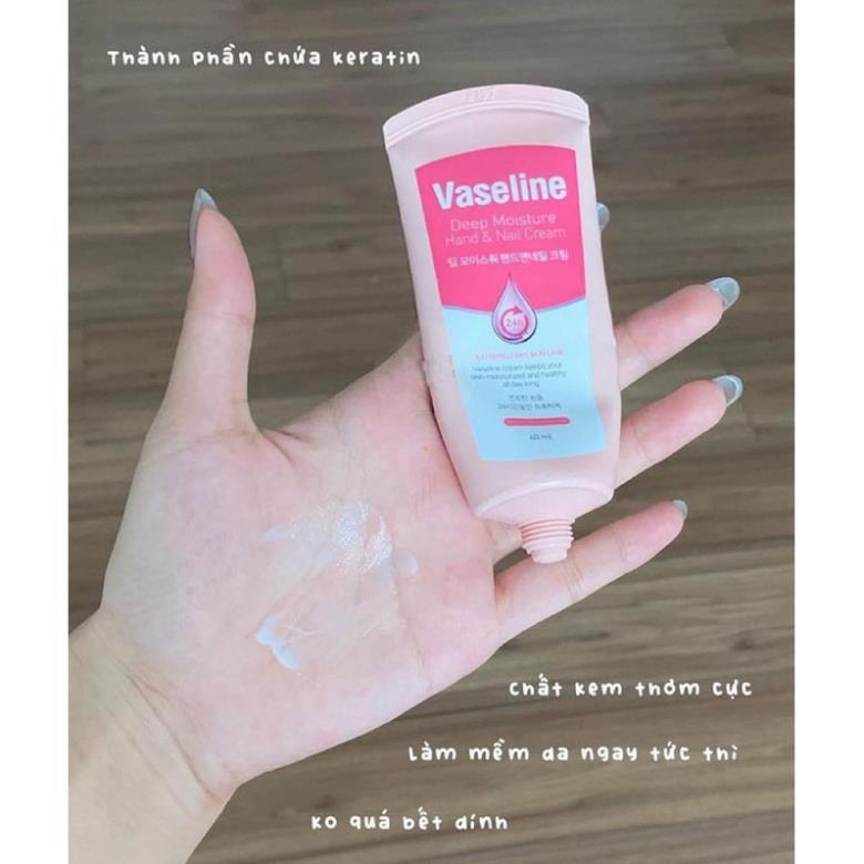 Kem dưỡng da tay, móng tay Vaseline Hàn Quốc 60ml