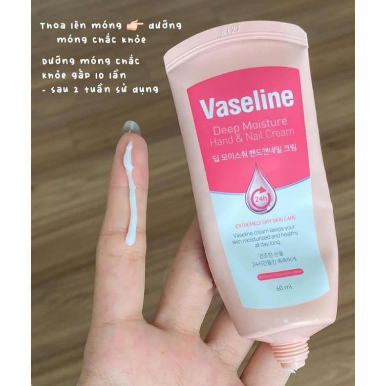Kem dưỡng da tay, móng tay Vaseline Hàn Quốc 60ml