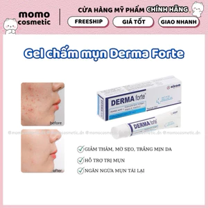 Tuýp giảm mụn, mờ thâm Derma Forte Gel 15g