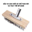 Chổi chà rêu sợi thép 304 không gỉ siêu bền bỉ, chổi sắt chà rong rêu bể bơi, vệ sinh sân vườn Goda