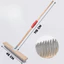 Chổi chà rêu sợi thép 304 không gỉ siêu bền bỉ, chổi sắt chà rong rêu bể bơi, vệ sinh sân vườn Goda