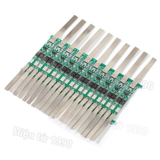 [Combo-Giá rẻ] Mạch bảo vệ pin Lithium 1S 3.7V 2A - 9A (1 - 6 MOS) có hàn kẽm sẵn