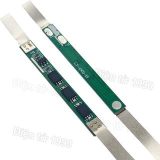 [Combo-Giá rẻ] Mạch bảo vệ pin Lithium 1S 3.7V 2A - 9A (1 - 6 MOS) có hàn kẽm sẵn
