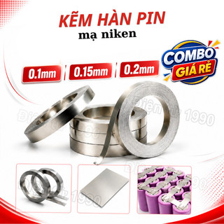 [Giá sỉ] (10M) Kẽm đơn hàn cell pin mạ Niken