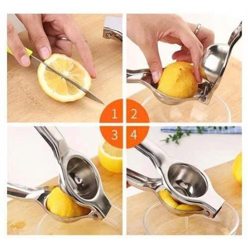 DỤNG CỤ VẮT CHANH INOX 304 CAO CẤP, ÉP KIỆT NƯỚC GIỮ HẠT HIỆU QUẢ, Tiện Lợi Khi Sử Dụng, Dễ Vệ Sinh Hằng Ngày