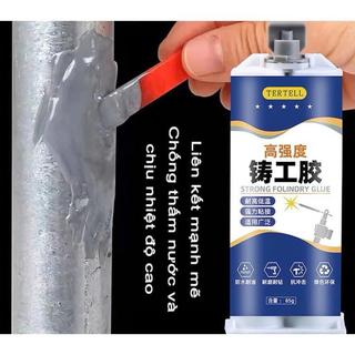 Keo Hàn Sắt AB 2 Thành Phần Chống Thấm Nước Chịu Nhiệt Cao | Keo Dán Kim Loại Vá Ống Nước