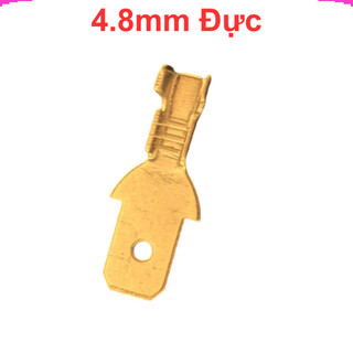 [Giá sỉ] (100 cái) Đầu Cos ghim đực cái 15A 2.8 4.8 6.3 mạ Vàng