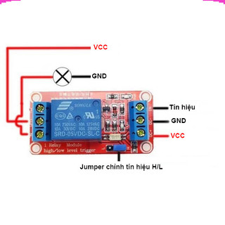 Mạch relay opto cách ly 1 - 8 kênh kích ( H/L) 5V/12V/24V - 10A/30A