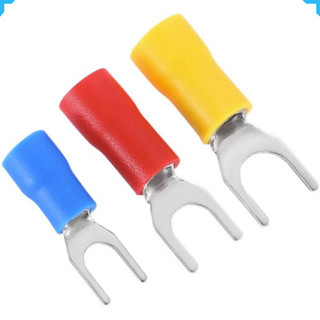 [Bán sỉ combo] (100 cái) Đầu cos chữ Y SV, đầu cos bấm dây điện tiện lợi