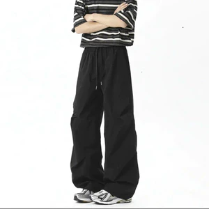 Quần Gió Túi Hộp Unisex Ống Rộng Parachute Pants, Quần Cargo Vải Dù Mỏng Nhẹ Dáng Suông Phồng Siêu Chất M08
