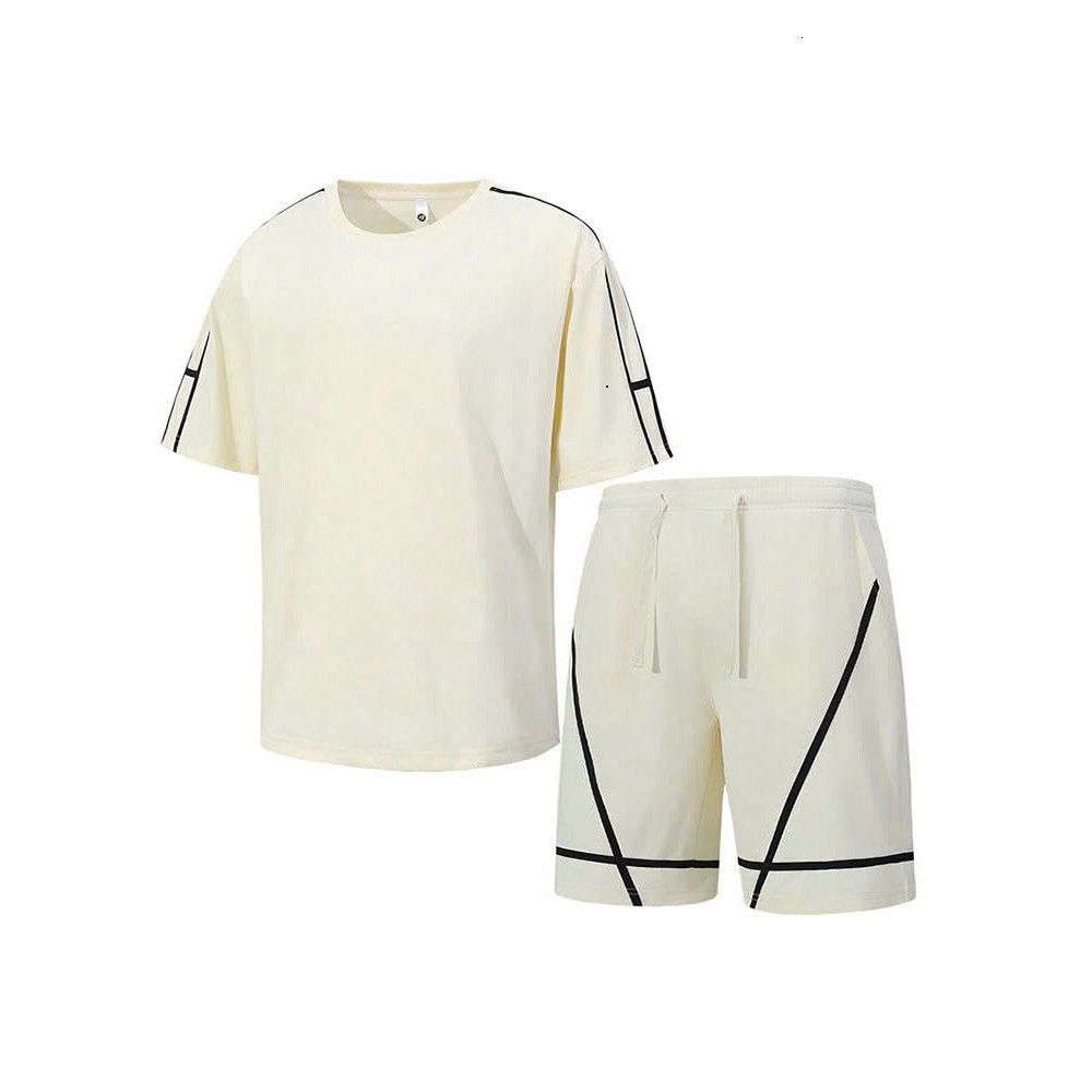 Bộ Quần Áo Thể Thao Chất Thun Tổ Ong Nam Nữ Unisex Form Rộng Mặc Thoáng Mát Cho Mùa Hè