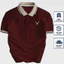 Áo thun Polo nam thêu Logo Sừng Hươu vải cá sấu cotton co giãn 4 chiều cực kỳ sang trọng-PLODEER256 Hot Trend 2026