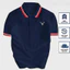 Áo thun Polo nam thêu Logo DEER vải thun cotton 4 chiều co giãn cực kỳ sang trọng-DEERVIEN212 Hot Trend 2026
