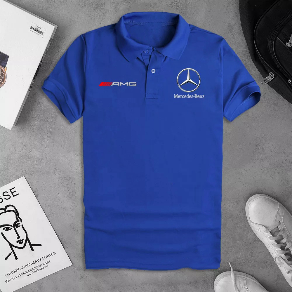 Áo thun Polo nam ngắn tay cổ bẻ thêu Logo Mec-PHG vải thun cotton 4 chiều cao cấp sang trọng lịch lãm-PLOMEC212 Hot Tren
