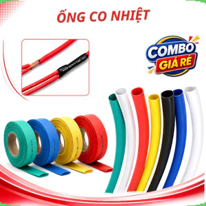 Ống co nhiệt, ống gen cách điện, ống bọc dây điện 1-10mm