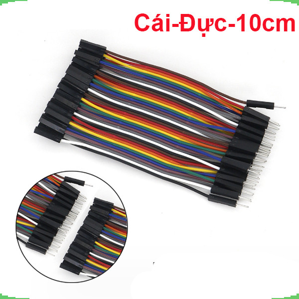 Dây bus 2.54 đủ màu 10 - 40cm ( 40 sợi 1 bus)