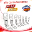 Đầu Cos tròn trần SC đồng si mạ chống oxi hóa