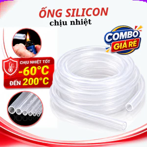 Ống silicon dẻo chịu nhiệt, không mùi