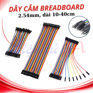 Dây bus 2.54 đủ màu 10 - 40cm ( 40 sợi 1 bus)
