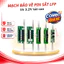 Mạch bảo vệ pin Lithium công suất cao 1S 3.7V có hàn kẽm sẵn