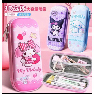 [HOT] Hộp Đựng Bút In Nổi 3D Họa Tiết Cute – Vải Chống Thấm, Dành Cho Bé Gái Và Bé Trai AL ..