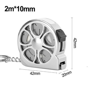 [HOT] Thước dây số liệu bằng thép không gỉ 2 mét Thước có thể thu vào chống ăn mòn AL ..
