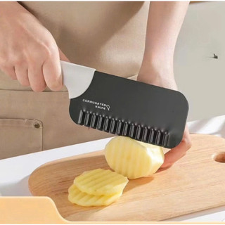 [HOT] Dao Lượn Sóng Cắt Hoa Quả Thái Rau Củ Cho Bé Ăn Dặm Chất Liệu Thép Không Gỉ An Toàn Và Tiện Lợi Huytrg ..