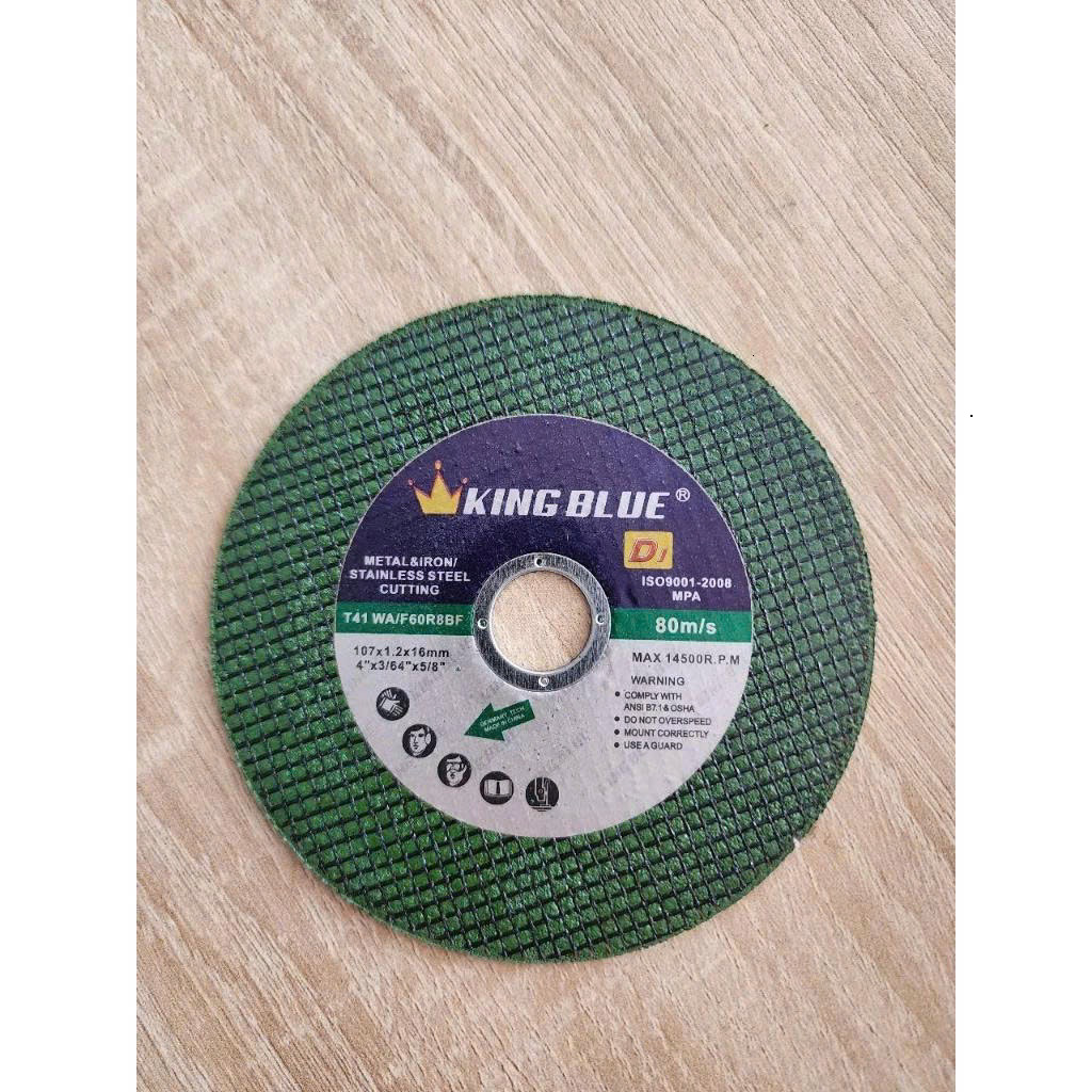 [Khuyến Mãi] 1 viên đá cắt King blue D1-107x1.2 cho máy cắt mài góc - Loại xịn