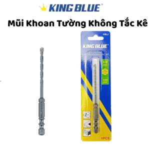 Mũi khoan đa năng khoan tường gạch men không tắc kê KingBlue KBLJ nhiều kích thước