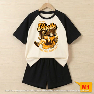 SET BỘ UNISEX GRAPHIC TEE & SHORT – THIẾT KẾ THỜI TRANG THEO GU RIÊNG CỦA BẠN!
