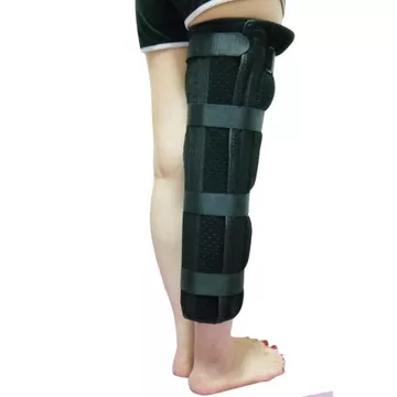 Nẹp cố định khớp gối để ngăn ngừa cong chân, thiết bị tập phục hồi chức năng cho người già bị liệt nửa người, nẹp gối và