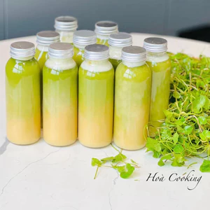 Chai thuỷ tinh BlingBox - Chai thủy tinh nắp nhôm vặn, dây xách 300ml ~ 500ml (Chiếc lẻ, chai trơn không in hình)