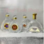 Chai thuỷ tinh BlingBox - [ CÓ TEM ] Combo 4 chai, bình thuỷ tinh đựng rượu XO ( XO kh-XO VV-XO 750-XO 500)