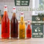 Chai thuỷ tinh BlingBox - [Giá Tốt Hơn] Combo 3 & 6 Chai Nắp Cài/Gài Thủy Tinh Cao Cấp (250ml 500ml 750ml 1000ml)