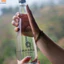 Chai thuỷ tinh BlingBox - Chai thủy tinh bầu nặng 500ml nắp nhôm đựng nước trong khách sạn, resort....
