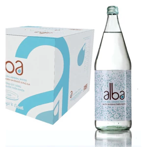 Chai thuỷ tinh BlingBox - Combo 2🌿🌿 vỏ chai thuỷ tinh trong 750ml dùng tái chế đựng nước chanh