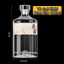 Chai thuỷ tinh BlingBox - (Chai mới) 500ml và 1 lít, vỏ chai thủy tinh dáng Hibiki đáy chai hình dãy núi có tem