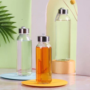 Chai thuỷ tinh BlingBox - Chai thuỷ tinh đựng nước ép nắp dây (300ml/500ml)