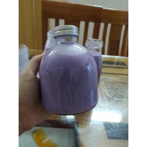 Chai thuỷ tinh BlingBox - Chai thủy tinh dáng bầu nắp nhôm 350ml-500ml đựng nước ép, cf các loại