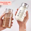 Chai thuỷ tinh BlingBox - (Xả hàng) combo 2 Chai Thuỷ tinh chia vạch 300 ml, trữ sữa, cafe , nước hoa quả tiện lợi, man