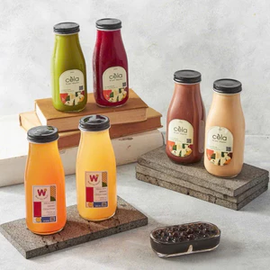 Chai thuỷ tinh BlingBox - Chai Thuỷ Tinh Đựng Nước Ép, Sữa Hạt 250ml Nắp Sắt💥 CAO CẤP 💥 Đựng Sữa Hạt, Nước Sinh Tố Tr